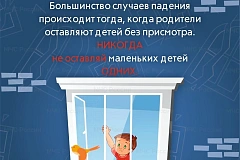 Безопасность детей у окна